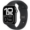 Apple Watch Series 10 (GPS) 46mm - Jet Black Aluminium Case with Black Sport Band - S/M - (ex-demo, PB 3 months warranty, no charger)