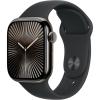 Apple Watch Series 10 (GPS + Cellular) 42mm - Slate Titanium Case with Black Sport Band - M/L Apple Watch Series 10 (GPS + Cellular) 42mm - Slate Titanium Case with Black Sport Band - M/L