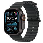 Apple Watch Ultra 2 (GPS + Cellular) 49mm - Black Titanium Case with Black Ocean Band