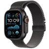 Apple Watch Ultra 2 (GPS + Cellular) 49mm - Black Titanium Case with Black Titanium Milanese Loop - Small Apple Watch Ultra 2 (GPS + Cellular) 49mm - Black Titanium Case with Black Titanium Milanese Loop - Small
