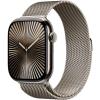 Apple Watch Series 10 (GPS + Cellular) 46mm - Natural Titanium Case with Natural Milanese Loop - S/M Apple Watch Series 10 (GPS + Cellular) 46mm - Natural Titanium Case with Natural Milanese Loop - S/M