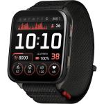 Garmin Venu X1 Smartwatch Black with slate titanium caseback and black ComfortFit nylon band