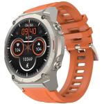 HiFuture FutureGo Mix2 Smart Watch - Orange 1.43" AMOLED Display - Up to 12 Days Battery Life - Bluetooth Calling - IP68 Water Resistance - Health & Fitness Tracking