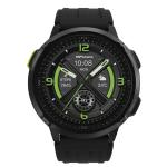 HiFuture MIX3 Smart Watch - Black 1.43" AMOLED Display - Up to 10 Days Battery Life - 3ATM Water Resistance - Compass and Altimeter - 24/7 Heart Rate Monitoring - Bluetooth Calling