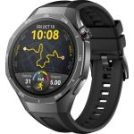 Huawei Watch GT 5 Pro 46mm Smart Watch - Black with Titanium Case and Black Fluoroelastomer Strap - (ex-demo, PB 3 month warranty, no charger or band)