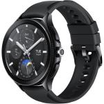 Xiaomi Watch 2 Pro 46mm Smart Watch - Black Stainless Steel with Black Fluororubber Strap Wear OS by Google - 1.43" AMOLED Display - 5-system dual-band GPS - Up to 65 Hour Battery Life - 5ATM Water Resistance - Sleep and Health Tracking