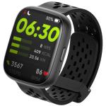 Momax 1-Wear Lite Smart Watch - Black 1.83" Display - Up to 7 Days Battery Life - IP68 Water Resistance - Heart Rate and Blood Oxygen Sensor - Sleep Analysis