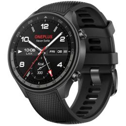 OnePlus Watch 2R Smart Watch - Gunmetal Gray 1.43" AMOLED Display - Wear OS By Google - Up to 100 Hours Battery Life - 5ATM & IP68 Water Resistance - Precision Dual-Frequency GPS - 24/7 Health Tracking