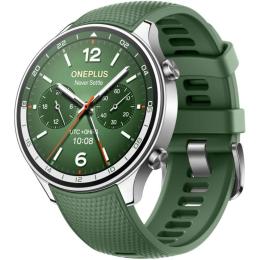 OnePlus Watch 2R Smart Watch - Forest Green 1.43" AMOLED Display - Wear OS By Google - Up to 100 Hours Battery Life - 5ATM & IP68 Water Resistance - Precision Dual-Frequency GPS - 24/7 Health Tracking
