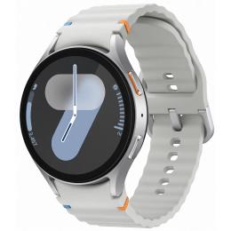 Samsung Galaxy Watch7 44mm (Bluetooth) - Silver Google Wear OS - Galaxy AI - Fall Detection - Dual Frequency GPS - Upgraded BioActive Sensor - Health and Fitness Tracking - Sleep Coaching