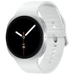 Samsung Galaxy Watch8 44mm (LTE) - Silver Google Wear OS - Galaxy AI - Dual-Band GPS - 5ATM + IP68/MIL-STD-810H - SOS/Fall Detection - ECG - Health and Fitness Tracking
