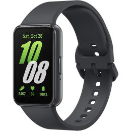 Samsung Galaxy Watch Fit3 - Grey 1.6" AMOLED Display - Up to 13 Days Battery Life - Fall Detection - IP68/5ATM Water Resistance - Sleep Tracking - Health and Fitness Tracking