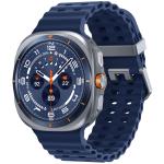 Samsung Galaxy Watch Ultra (2025) - Titanium Blue with Blue Marine Loop Google Wear OS - MIL-STD 810H - Up to 100 hrs Battery Life - 10ATM/IP68 - Emergency SOS - Fall Detection - Dual Frequency GPS