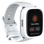 Spacetalk Loop Kids Smartwatch - Frost - 4G Phone Calling, Talk & SMS - Safe Zones & Location Tracking - No Social Media or Web Browser - IP67 Water Resistance - SOS Alert - Up to 3 Days Battery Life