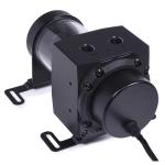 Alphacool Core 100 Aurora Reservoir Acetal/Acrylic With Apex Pump - 131mm Height