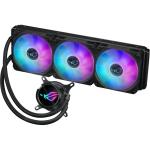ASUS ROG STRIX LC III 360 ARGB Black All in One Water Cooling 3x 120mm PWM ARGB Fans, CPU Socket Support Intel LGA 1851 / 1700 / 1200 / 115X / 1366 / 2011 / 2011-3 / 2066 AMD AM4 / AM5