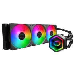 Cooler Master MasterLiquid 360 Core II ARGB Black 360mm AiO Water Cooling Support Intel LGA 1851/ 1700 / 1200 / 1150, AMD Socket AM5 / AM4