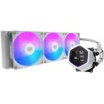 Cooler Master MasterLiquid Core Nex Digital 360 ARGB White 360mm AiO Water Cooling Support Intel LGA 1851/ 1700 / 1200 / 1150, AMD Socket AM5 / AM4