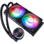 Cooler Master PL240 FLUX 240mm AiO Water Cooling with aRGB Fans, Support Intel LGA 1851/ 1700 / 1200 / 2066 / 2011-v3 / 115X, AMD AM5 / AM4 / AM3+ / AM3 / AM2+ / AM2 / TR4