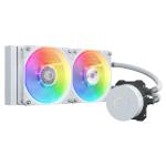 Cooler Master MasterLiquid Lite ML240L V2 White 240mm AiO Water Cooling with aRGB Fans, Support Intel LGA 1700 / 1200 / 115X / 2011 / AMD AM5 / AM4 / AM3 / AM2 / FM2 / FM1