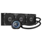 Corsair NAUTILUS 360 LCD 360mm AiO Water Cooler with RS120 high airflow low noise fans, For Intel Socket LGA 1851 / 1700, AMD AM5 / AM4