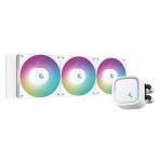 DEEPCOOL LE720 White 360mm ARGB Liquid Cooler White For Intel LGA 1851/1700/1200/1151/1150/1155, AMD AM5/AM4