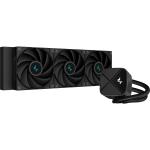 DEEPCOOL LS720S ZERO DARK 360mm AiO Water Cooling Kit for Intel LGA 1851/ 1700 / 1200 / 115X, AMD AM5 / AM4