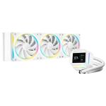 DEEPCOOL LM360 White 360mm ARGB Liquid Cooler with 2.4' IPS display For Intel LGA 1851/1700/1200/1151/1150/1155, AMD AM5/AM4