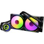 Lian Li Galahad II Trinity 240 Black with SL Infinity Fans 240mm AiO Water Cooling with ARGB Fans, Support Intel LGA 1851/ 1700 / 1200 / 115X / 1366 / 775 / 2011 / 2066, AMD AM5, AM4