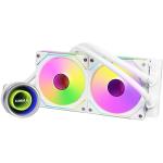 Lian Li Galahad II Trinity 240 White with SL Infinity Fans 240mm AiO Water Cooling with ARGB Fans, Support Intel LGA 1851/ 1700 / 1200 / 115X / 1366 / 775 / 2011 / 2066, AMD AM5, AM4