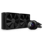 NZXT Kraken 240 240mm AiO Water Cooling with 1.54 inch square LCD Display, for Intel Socket LGA 1851/ 1700 / 1200 / 115X, AMD AM5 / AM4 / sTRX4* / TR4* (*Threadripper bracket not included)