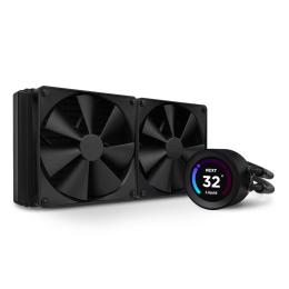 NZXT Kraken ELITE 280 280mm AiO Water Cooling with 2.36 inch diameter LCD Display, for Intel Socket LGA 1851/ 1700 / 1200 / 115X, AMD AM5 / AM4 / sTRX4* / TR4* (*Threadripper bracket not included)
