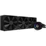 NZXT Kraken ELITE 360 360mm AiO Water Cooling with 2.36 inch square LCD Display, for Intel Socket LGA 1851 / 1700 / 1200 / 115X, AMD AM5 / AM4 / sTRX4* / TR4* (*Threadripper bracket not included)