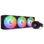 NZXT Kraken ELITE 360 RGB 360mm AiO Water Cooling with 2.36 inch diameter LCD Display, F120 RGB Core Fans, for Intel Socket LGA 1700 / 1200 / 115X, AMD AM5 / AM4 / sTRX4* / TR4* (*Threadripper bracket not included)