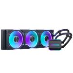 Phanteks Glacier One D30 Black 360mm AiO Water Cooling Kit, D-RGB Support Intel Socket LGA 1851/ 1700 / 115X / 1200 / 2011 / 2011-3 / 2066 AMD Socket AM5 / AM4 / SP3 / sTRX4 / TR4 / sWRX8