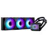 Phanteks Glacier One 360M25 G2 Black 360mm AiO Water Cooling Kit, D-RGB For Intel 1851, 1700, 1200, 115X .  AMD AM5, AM4
