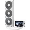 TRYX Panorama 360mm White 360mm AiO Water Cooling With 6.5 inch L-Shaped AMOLED Screen With 2K Resolution Support Intel LGA 1851/ 1700 / 115X, AMD AM5 / AM4 TRYX Panorama 360mm White 360mm AiO Water Cooling With 6.5 inch L-Shaped AMOLED Screen With 2K Resolution Support Intel LGA 1851/ 1700 / 115X, AMD AM5 / AM4