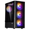 Zalman N4 Rev.1 ATX Black Mid Tower Case 4x140mm RGB