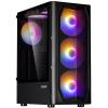 Zalman N4 Rev.1 ATX Mid Tower Case - Black 4x 140mm RGB